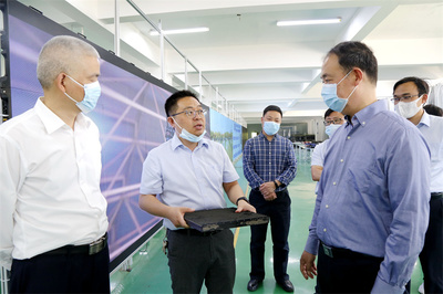 蚌埠市人民政府副市長吳永彬一行蒞臨我院，共謀校企合作與產(chǎn)教融合新篇章